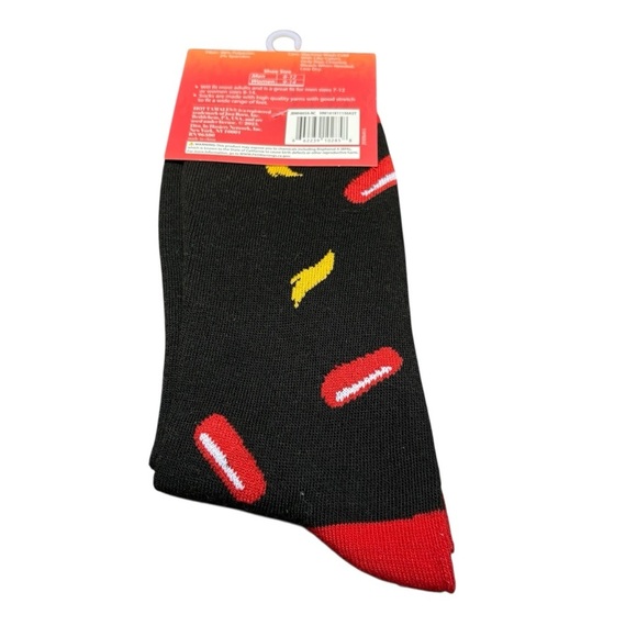 Hot Tamales Crazy Food Socks Unisex Men 8-12 Women 9-14 NWT Gift Fun 3/$20 - Picture 3 of 6
